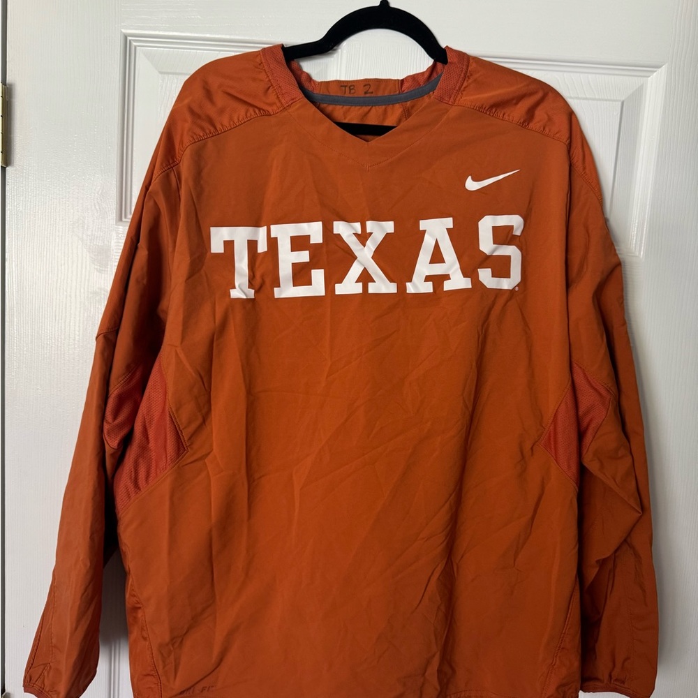 Nike Burnt Orange Texas Pullover